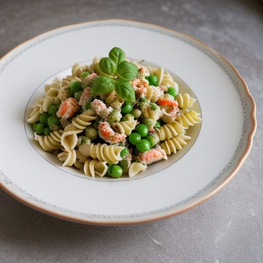 Imitation Crab-Pasta Salad recipe image