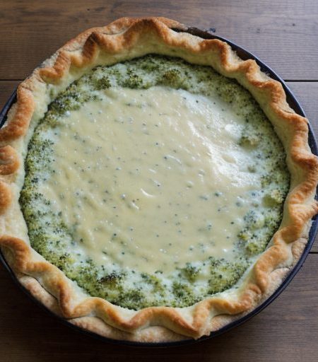 Immpossibe Broccoli-Cheese Pie recipe image