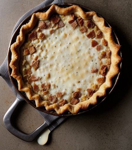 Impossible Bacon Pie recipe image