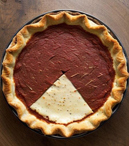 Impossible Beef & Tomato Pie recipe image