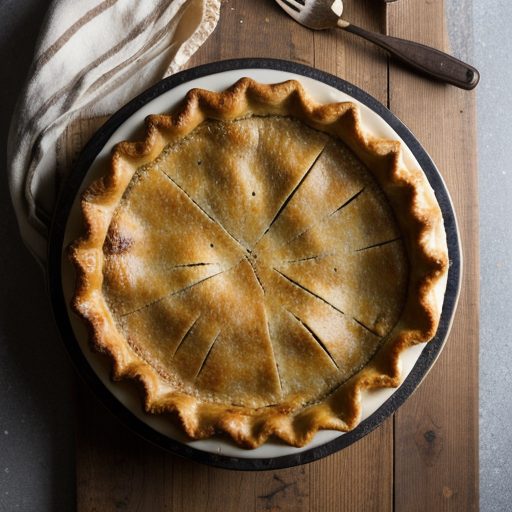 Impossible Beef and Mushroom Pie recipe image