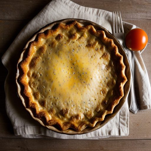 Impossible Beef and Tomato Pie recipe image