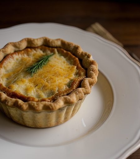 Impossible Beef and Tomatoe Pie recipe image