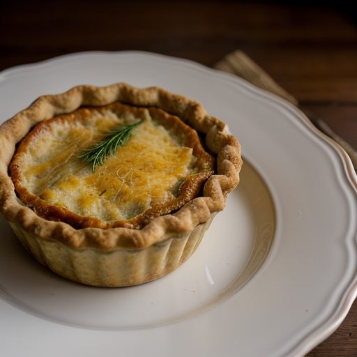 Impossible Beef and Tomatoe Pie recipe image