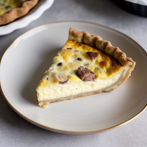 Impossible Breakfast Pie (Quiche recipe image
