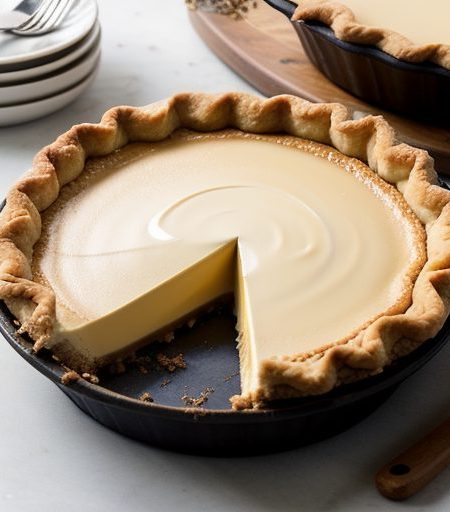 Impossible Caramel- Custard Pie recipe image