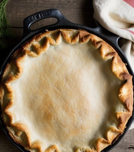 Impossible Chicken Pot Pie recipe image