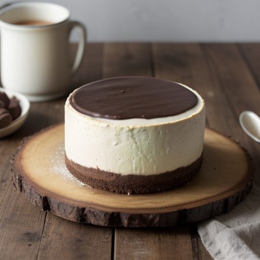 Impossible Chocolate Cheesecake recipe image