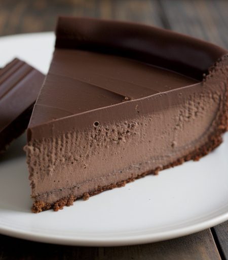 Impossible Chocolate Cheesecake recipe image
