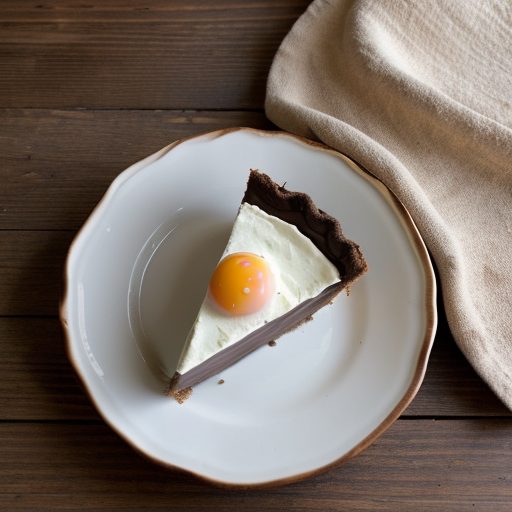 Impossible Chocolate Cream Pie recipe image