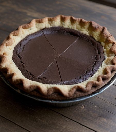 Impossible Chocolate Pie recipe image