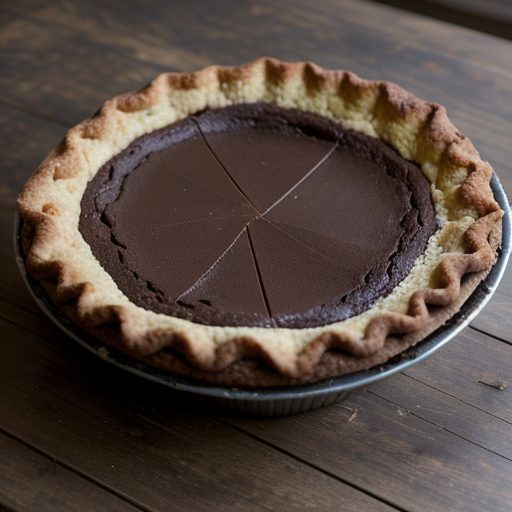 Impossible Chocolate Pie recipe image