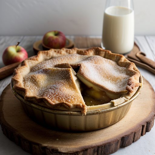 Impossible French Apple Pie recipe image