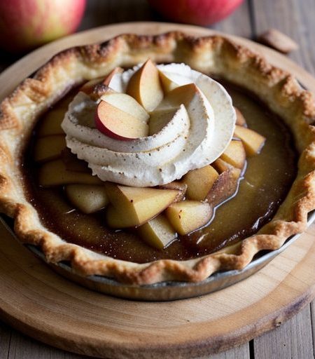 Impossible French Apple Pie recipe image