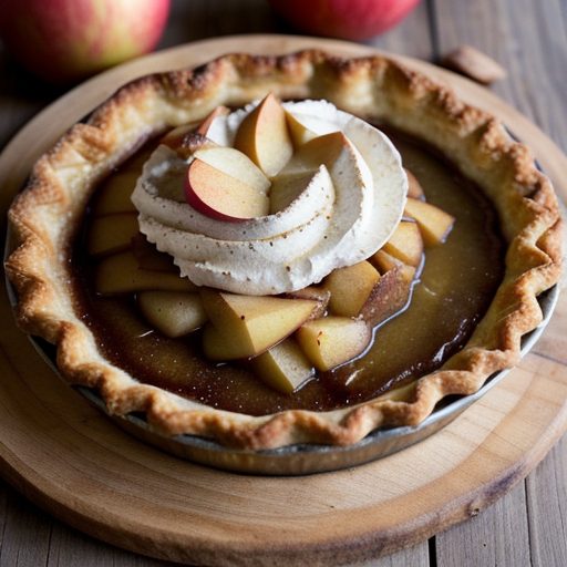Impossible French Apple Pie recipe image