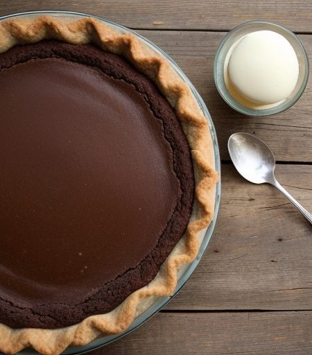 Impossible Fudge Pie recipe image