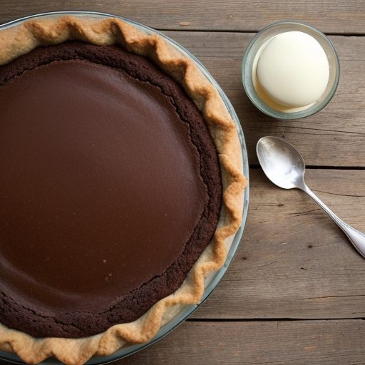 Impossible Fudge Pie recipe image