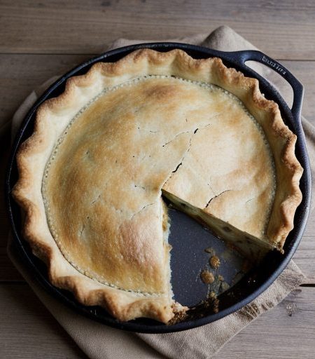 Impossible Garden Vegetable Pie recipe image