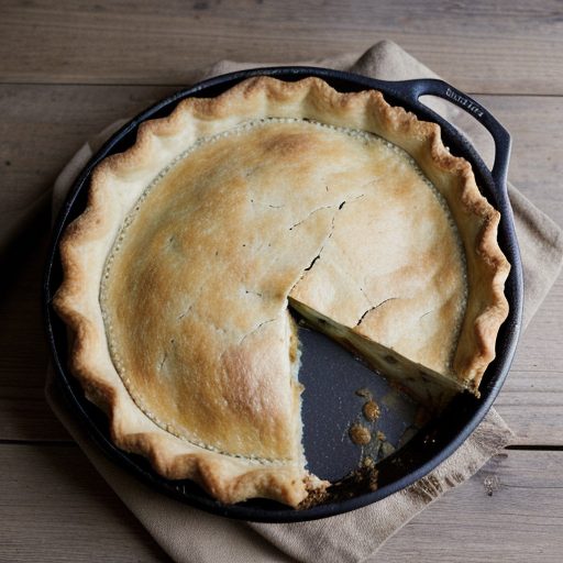 Impossible Garden Vegetable Pie recipe image