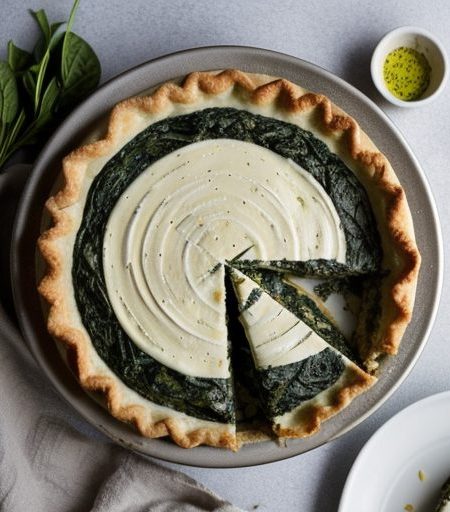 Impossible Greek Spinach Pie recipe image
