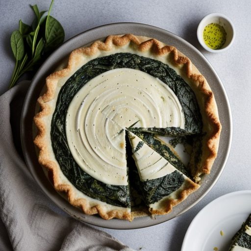 Impossible Greek Spinach Pie recipe image
