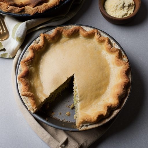 Impossible Green Chili-Cheese Pie recipe image