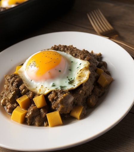 Impossible Ground Beef Casserole recipe image