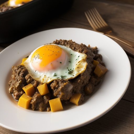 Impossible Ground Beef Casserole recipe image
