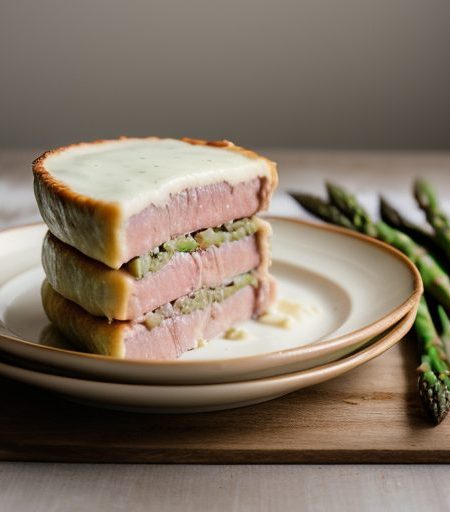 Impossible Ham & Asparagus recipe image