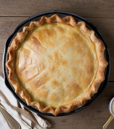 Impossible Ham & Asparagus Pie recipe image