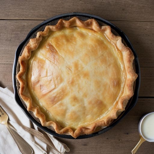 Impossible Ham & Asparagus Pie recipe image
