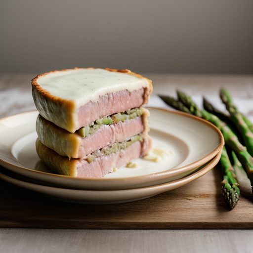 Impossible Ham & Asparagus recipe image