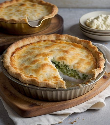 Impossible Ham & Broccoli Pie recipe image