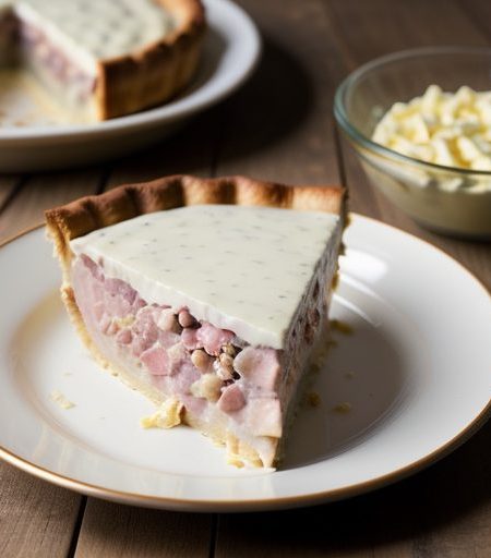 Impossible Ham Salad Pie recipe image