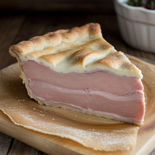 Impossible Ham and Swiss Pie recipe image