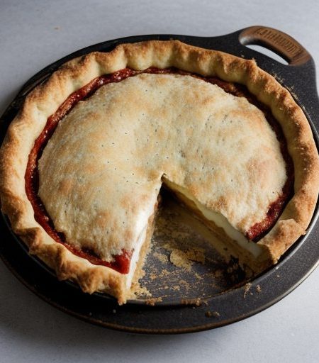 Impossible Italian Pie recipe image