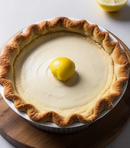 Impossible Lemon Pie recipe image