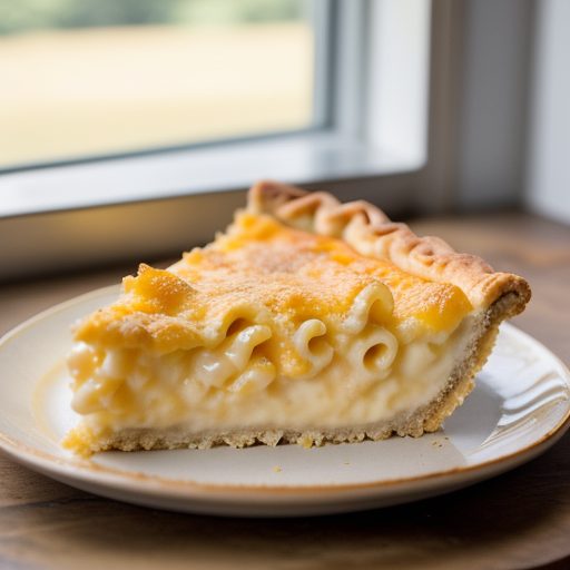 Impossible Macaroni & Cheese Pie recipe image