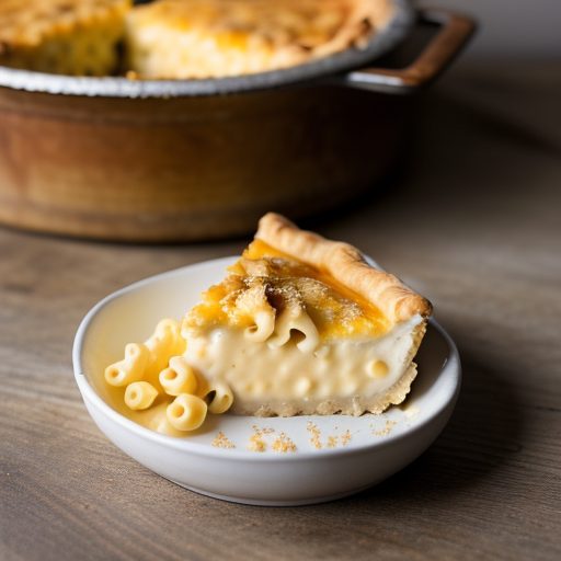 Impossible Macaroni and Cheese Pie recipe image