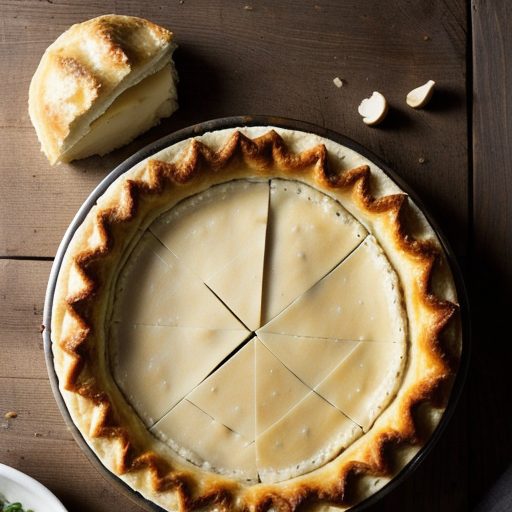 Impossible Mushroom Pie recipe image