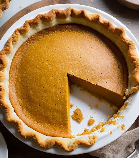 Impossible No-Crust Sweet Potato Pie recipe image