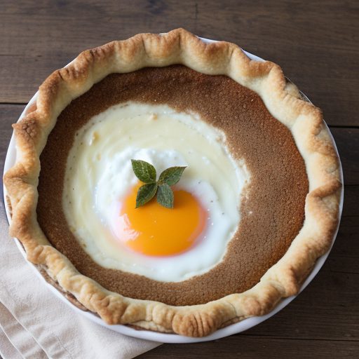 Impossible Peaches & Cream Pie Makeover (5 PTS recipe image