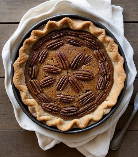 Impossible Pumpkin Pecan Pie * recipe image