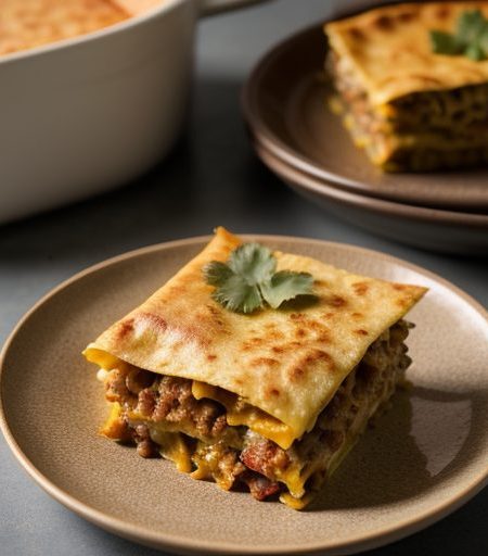 Impossible Tortilla Casserole recipe image