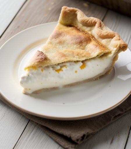Impossible Triple Cheese Pie recipe image