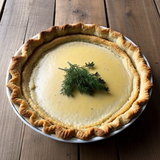 Impossible Tuna-Dill Pie recipe image