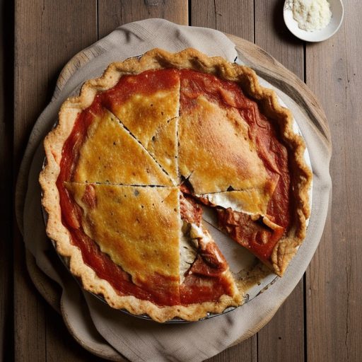 Impossible Tuna-Tomato Pie recipe image