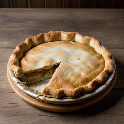 Impossible Turkey Pie recipe image