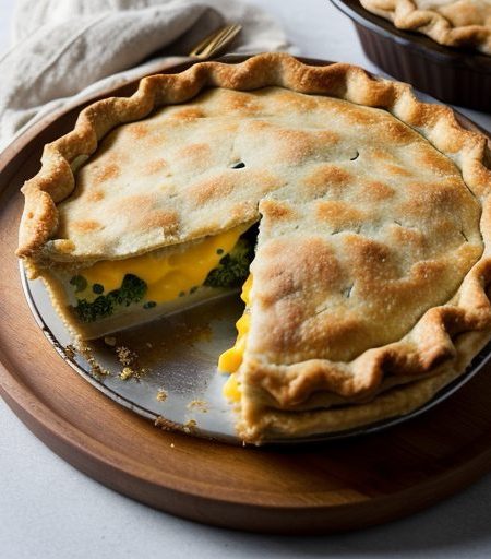 Impossible Vegetable Pie recipe image