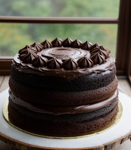 Independence Day Chocolate Cake recipe image
